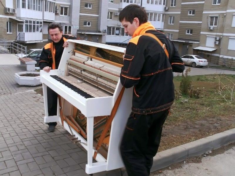 Перевозка пианино и рояля в Йошкаре-Ола — цена от 818 руб., грузчики, упаковка — Мастер24